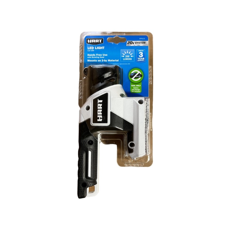 HART 20-Volt Cordless LED Light, 200 Lumens (Tool Only)