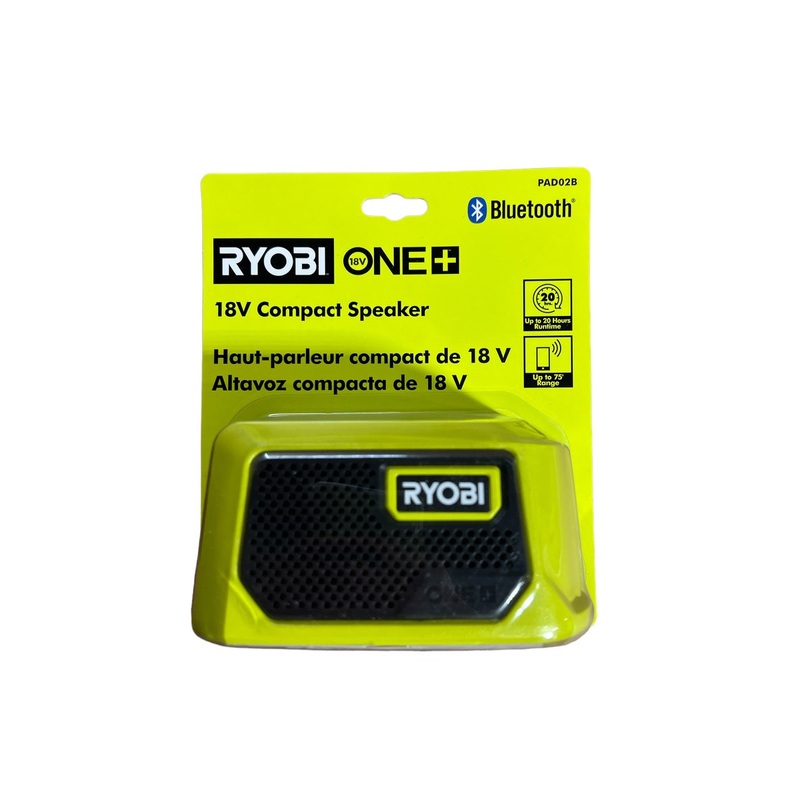 ONE+ 18-Volt Cordless Compact Bluetooth Speaker (Tool Only)