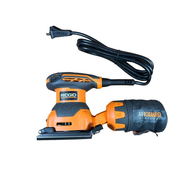 RIDGID 2.4 Amp 1/4 Sheet Sander with AIRGUARD Technology - Factory Reconditioned