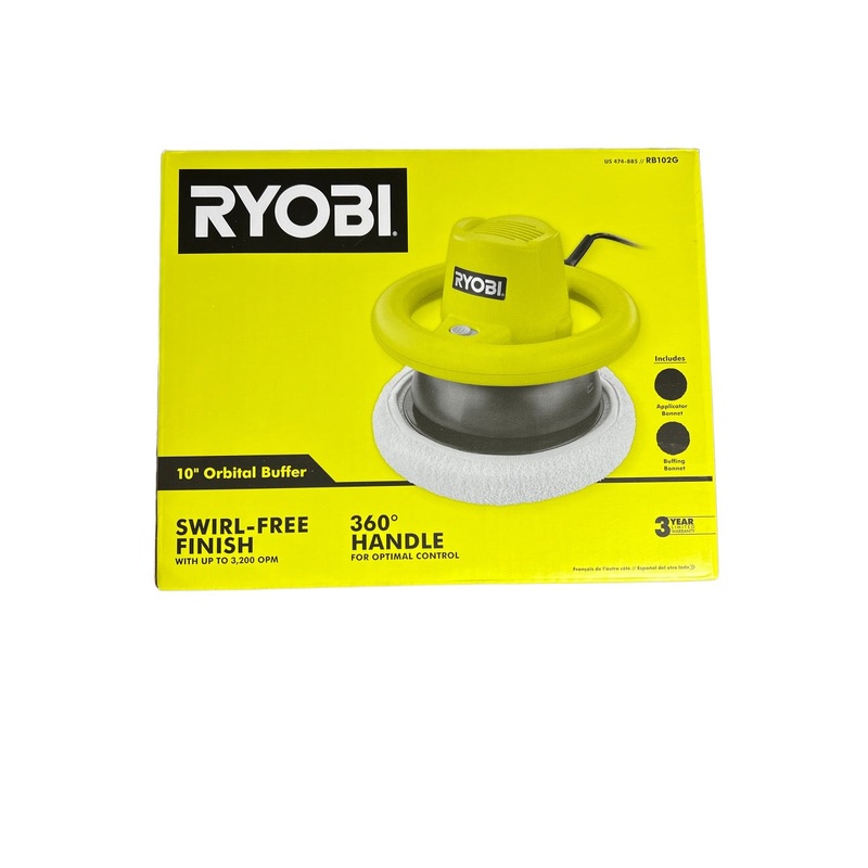 RYOBI 3/4 Amp Corded 10 in. Orbital Buffer