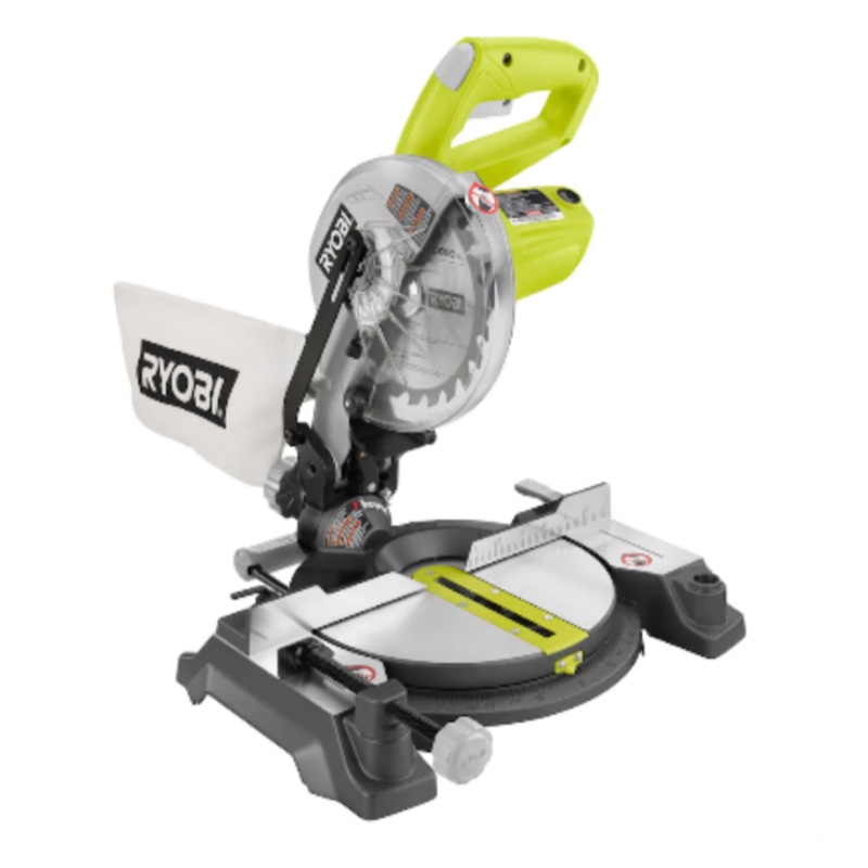 RYOBI 7-1/4 in. Miter Saw with Laser