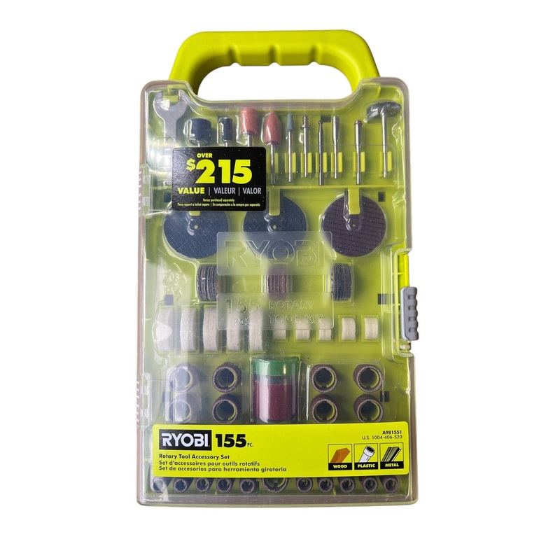 155-Piece Rotary Tool Kit