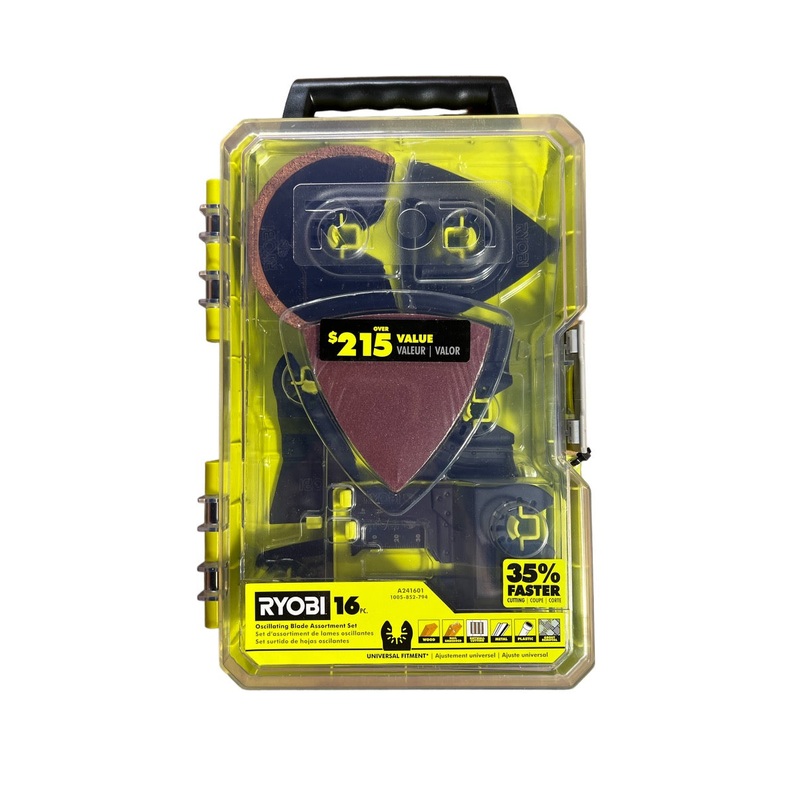 16-Piece Oscillating Multi-Tool Blade Accessory Set