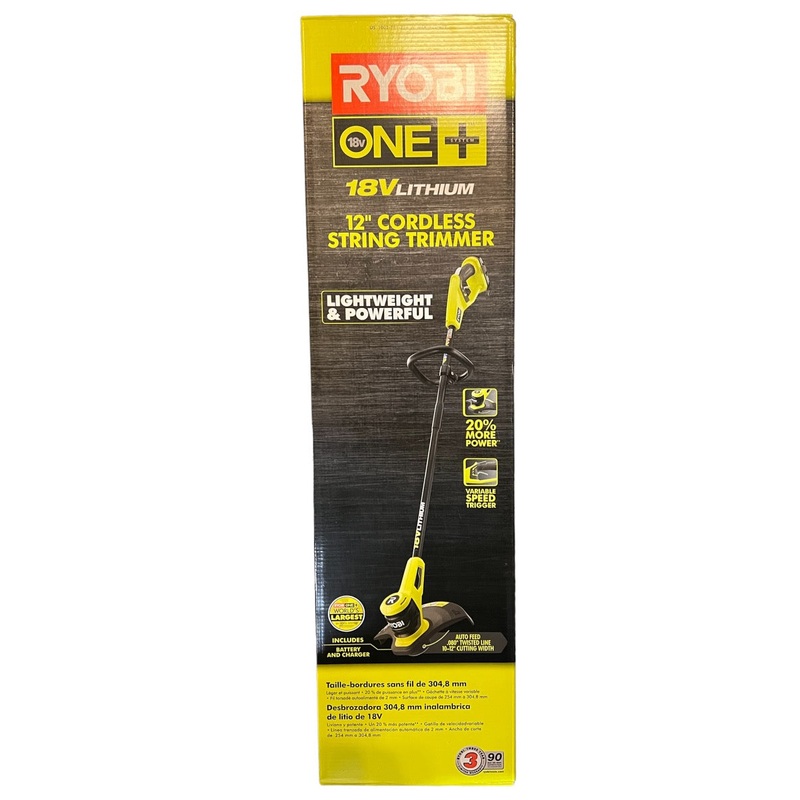 18-Volt ONE+ 12 in. Cordless Battery String Trimmer with 2.0 Ah Battery and Charger