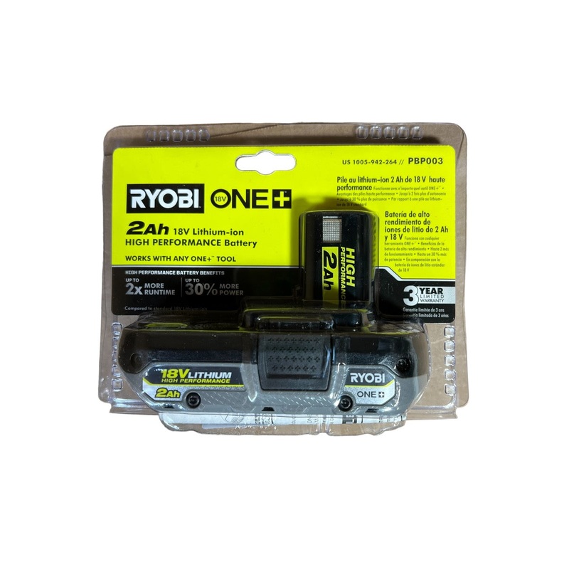 18-Volt ONE+ HP Lithium-Ion 2.0 Ah Battery