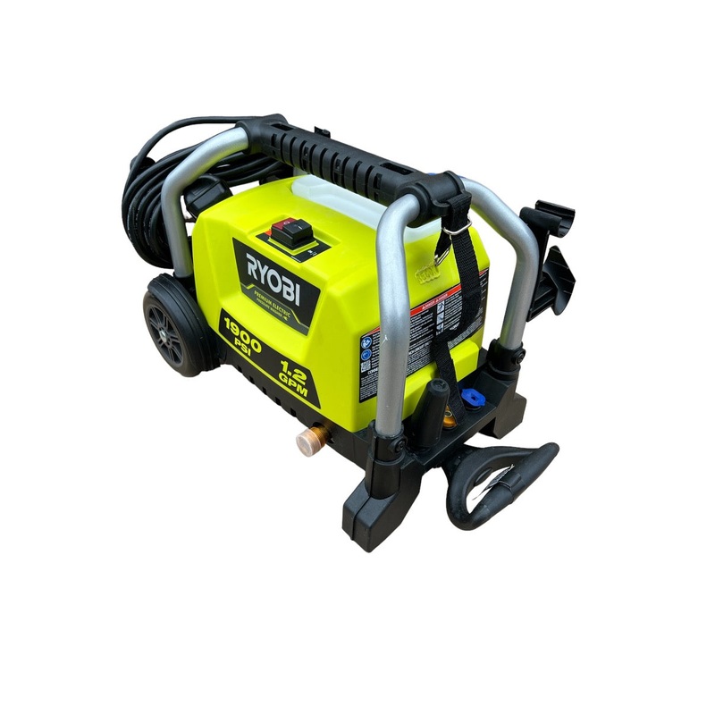 1900 PSI 1.2 GPM Cold Water Wheeled Electric Pressure Washer - Factory Reconditioned