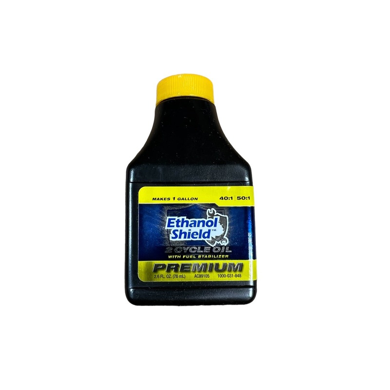 2.6 FL. OZ Ethanol Shield Premium 2-Cycle Oil