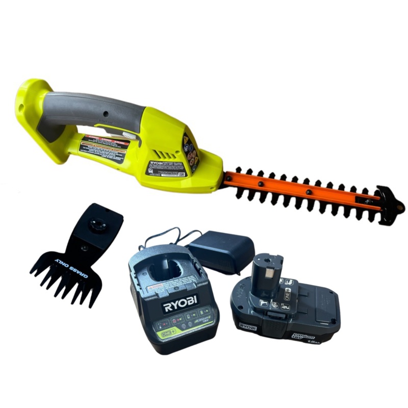 ONE+ 18-Volt Cordless Grass Shear and Shrubber Trimmer Kit - Factory Reconditioned