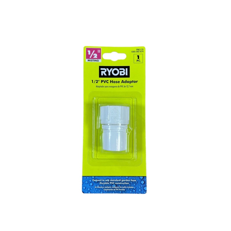RYOBI 1/2 in. PVC Hose Adaptor