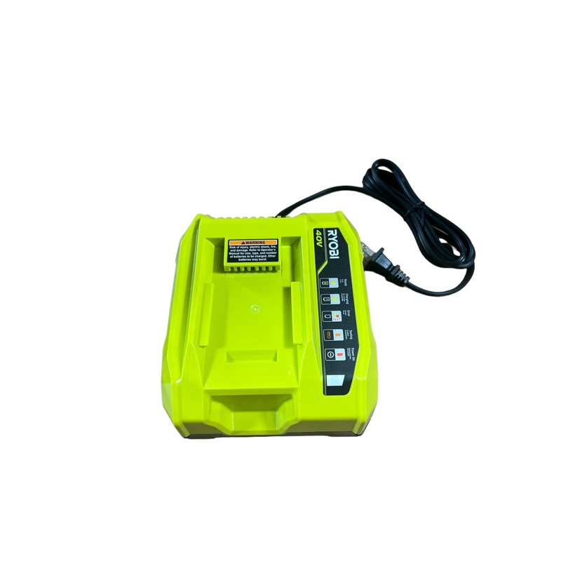 RYOBI 40-Volt Lithium-Ion Rapid Charger - Factory Reconditioned