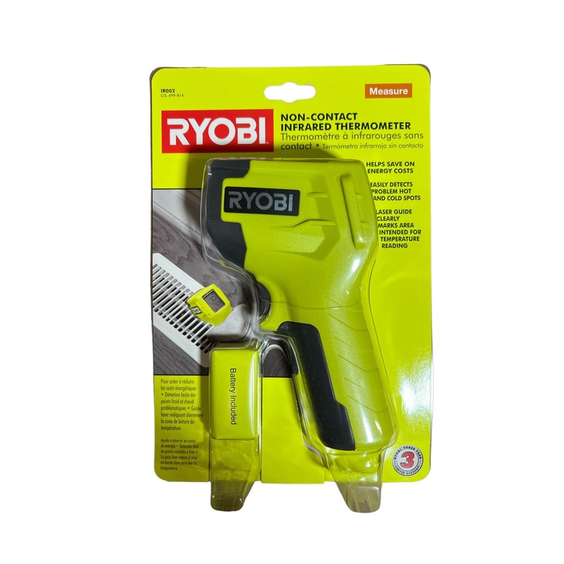 RYOBI 8 in. Infrared Thermometer