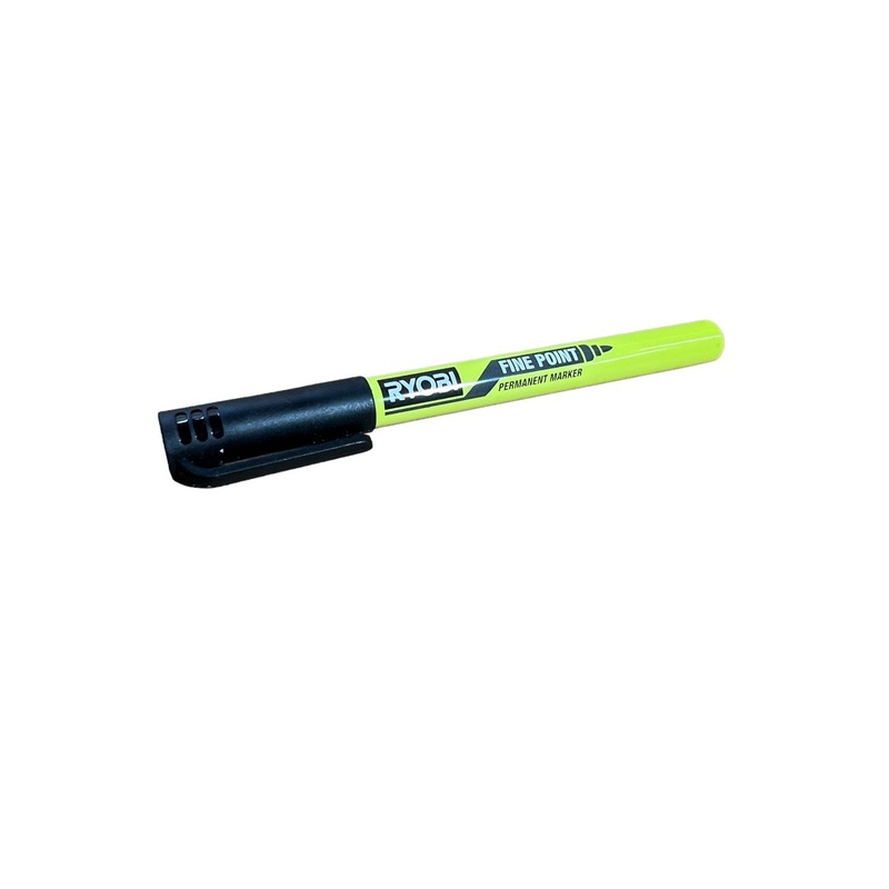 RYOBI Black Fine Point Permanent Workshop Marker