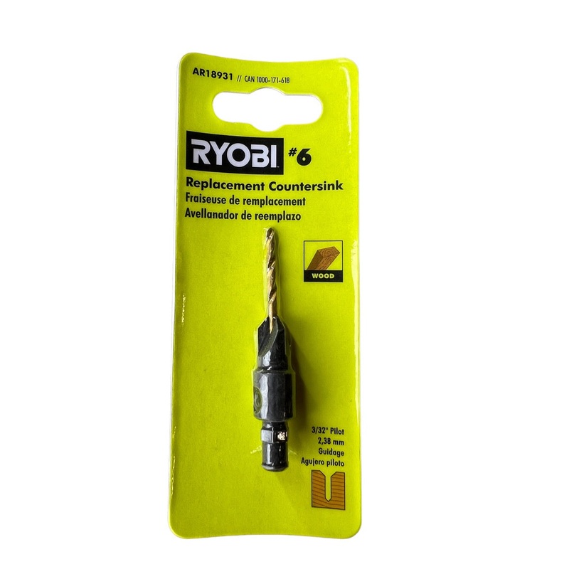 SpeedLoad+ #6 Pilot Countersink Bit
