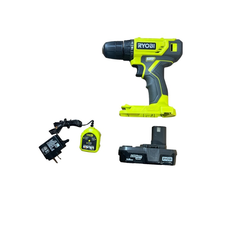 18-Volt ONE+ Cordless 3/8 in. Drill/Driver Kit with 1.5 Ah Battery and Charger - Factory Reconditioned