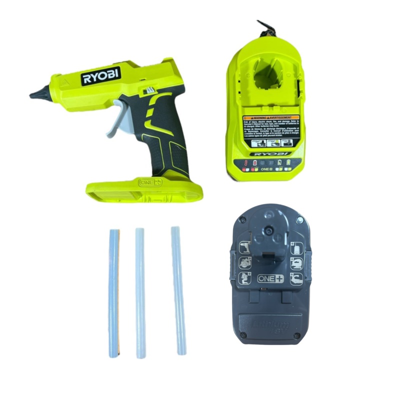 18-Volt ONE+ Cordless Glue Gun with Glue Sticks, Battery and Charger