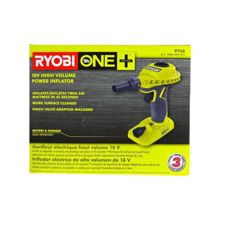 18-Volt ONE+ High Volume Power Inflator (Tool Only)