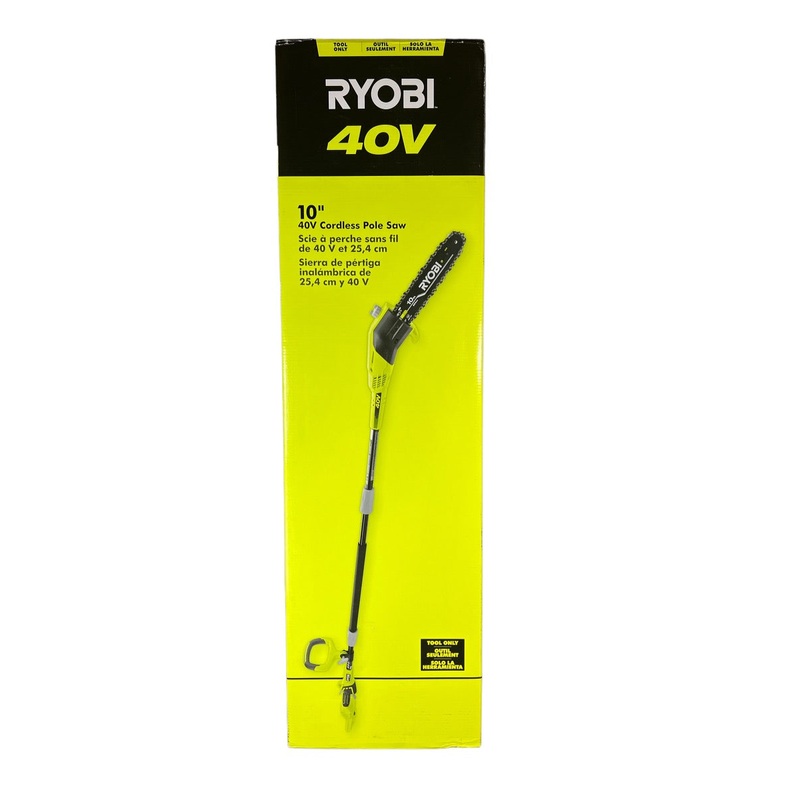 40-Volt 10 in. Lithium-Ion Cordless Battery Pole Saw (Tool Only)