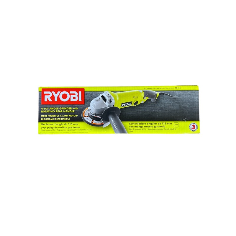 7.5 Amp 4.5 in. Corded Angle Grinder