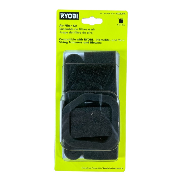 CLEARANCE RYOBI Air Filter Kit for Trimmers and Blowers