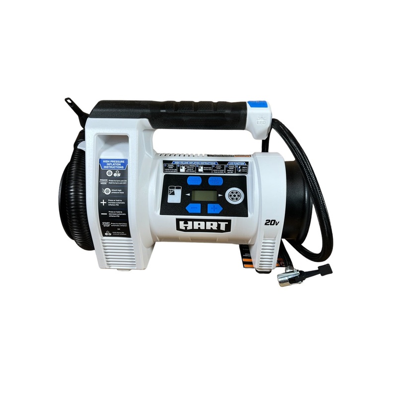 HART 20-Volt Cordless Air Pump Dual Function Digital Inflator (Tool Only)