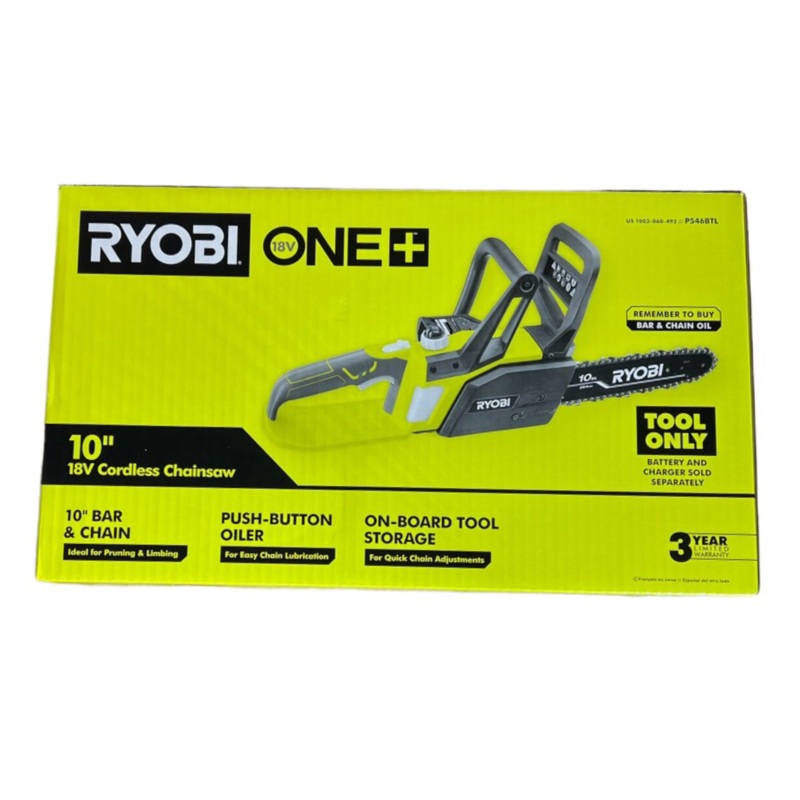ONE+ 10 in. 18-Volt Lithium-Ion Cordless Battery Chainsaw (Tool Only)