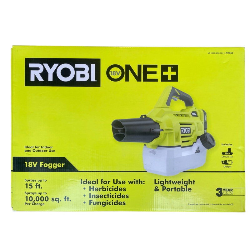 ONE+ 18-Volt Lithium-Ion Cordless Fogger/Mister with 2.0 Ah Battery and Charger Included