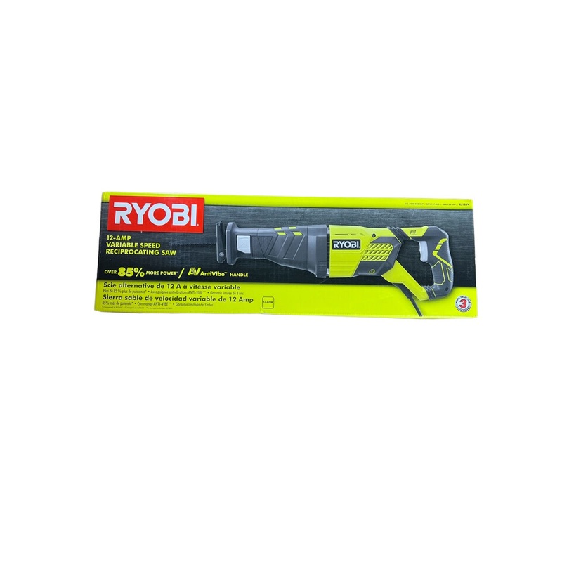 RYOBI 12 Amp Corded Reciprocating Saw