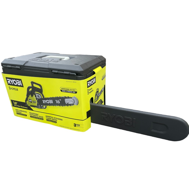 RYOBI 16 in. 37cc 2-Cycle Gas Chainsaw