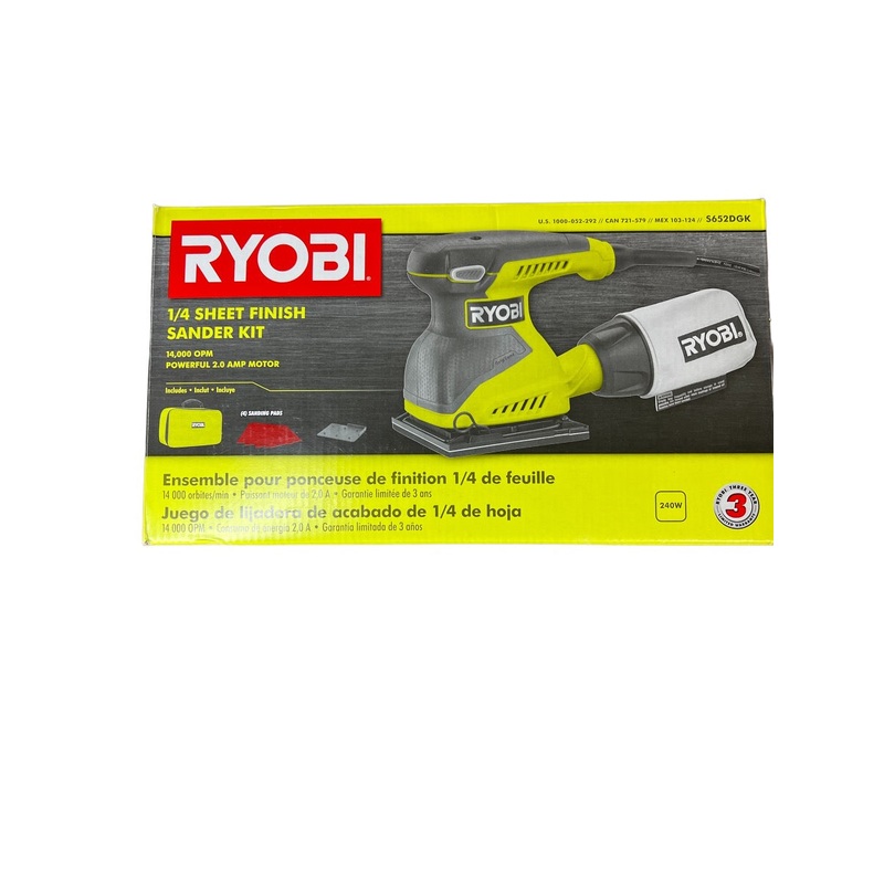 RYOBI 2 Amp Corded 1/4 Sheet Sander