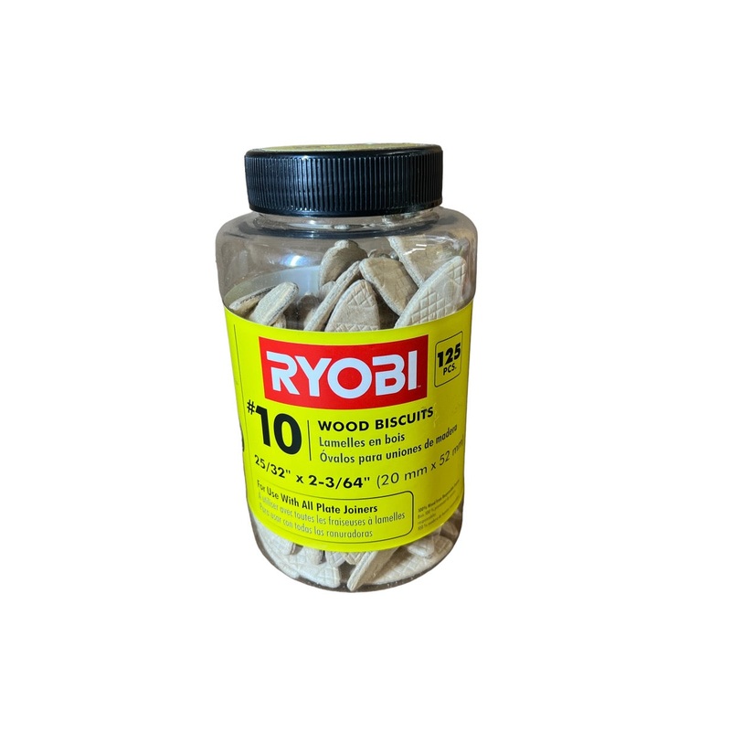 RYOBI FSC Wood Biscuits ~ Options Available