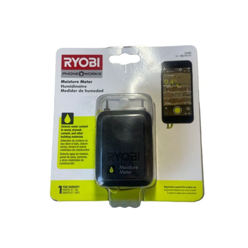 RYOBI PHONE WORKS Moisture Meter
