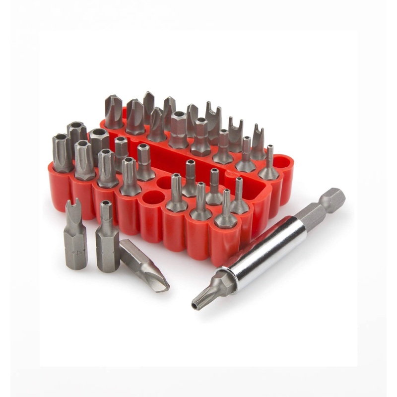 Torx Security Bit Set with Magnetic Bit Holder (33-Pc)