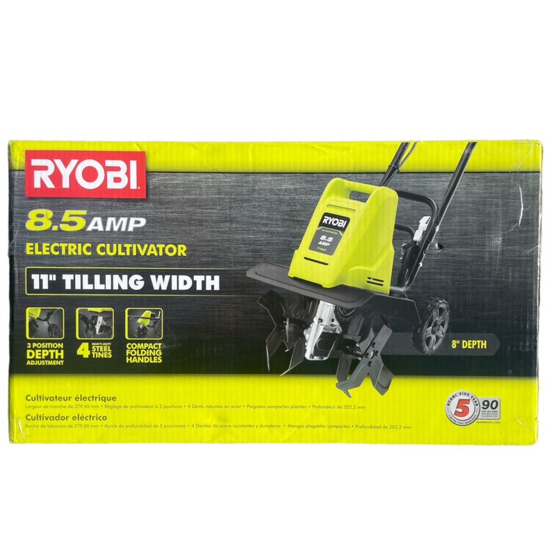 11 in. 8.5 Amp Corded Cultivator