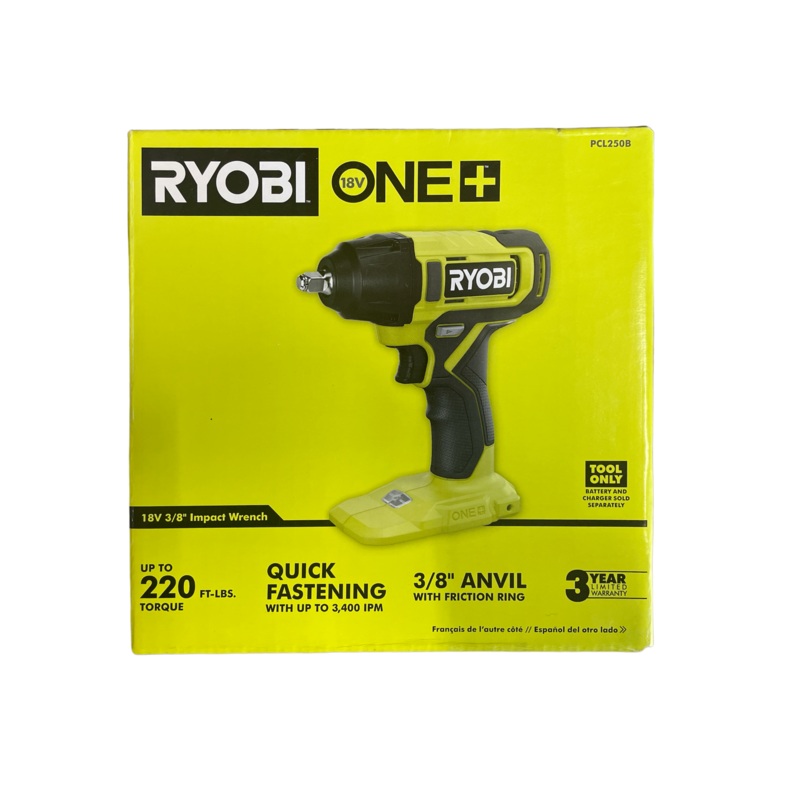 ONE+ 18-Volt Cordless 3/8 in. Impact Wrench (Tool Only)