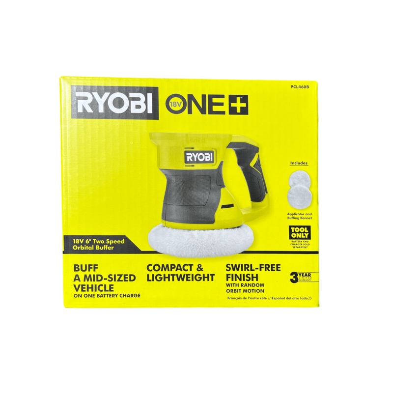 ONE+ 18-Volt Cordless 6 in. Two Speed Random Orbit Buffer (Tool Only)