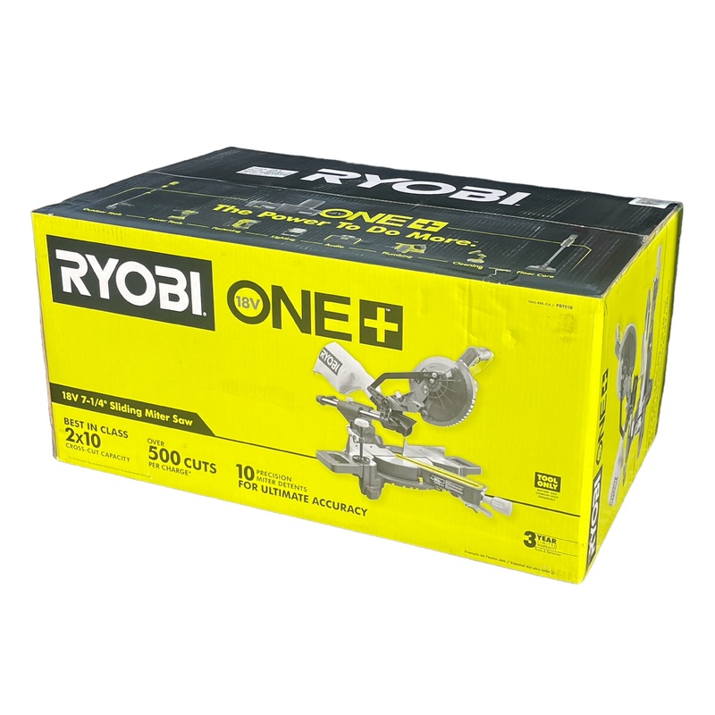 ONE+ 18-Volt Cordless 7-1/4 in. Sliding Compound Miter Saw