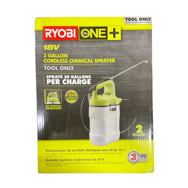 ONE+ 18-Volt Cordless Battery 2 Gal. Chemical Sprayer (Tool Only)
