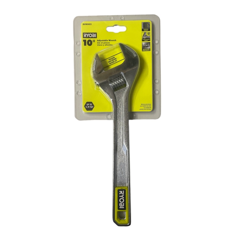 RYOBI 10 in. Adjustable Wrench