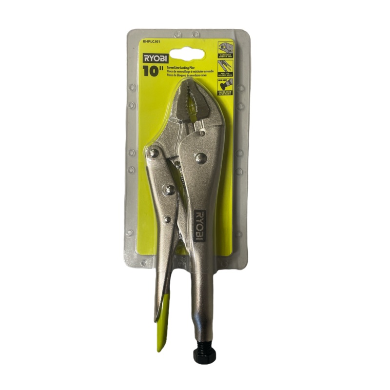 RYOBI 10 in. Curved Jaw Locking Plier