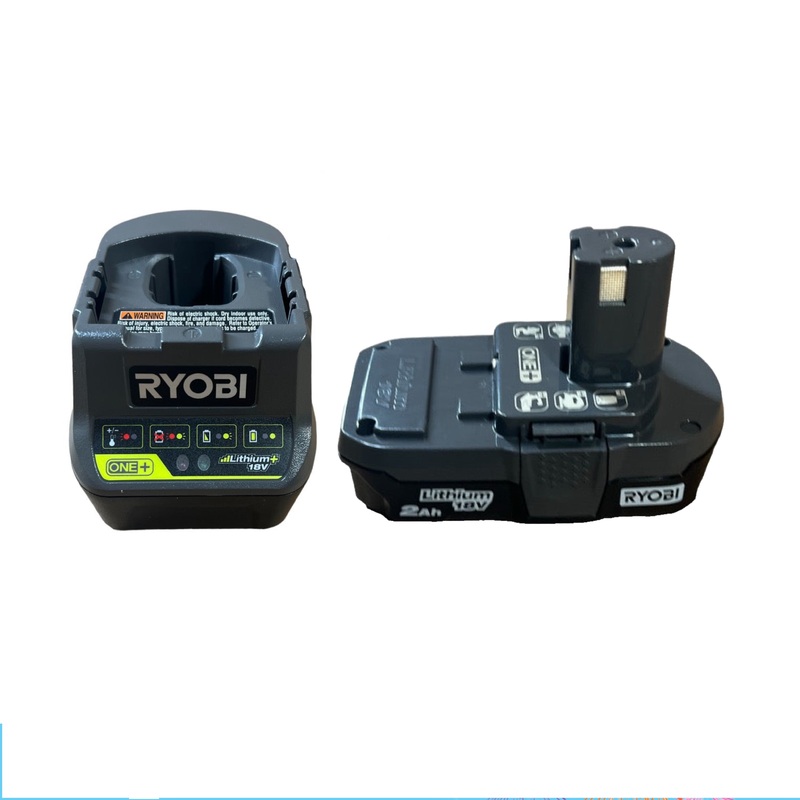 18-Volt ONE+ Lithium-Ion 2.0 Ah Battery and Charger Kit - Factory Reconditioned