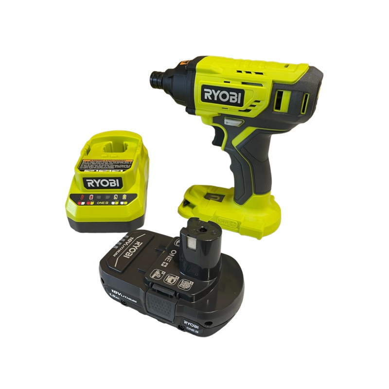 18-Volt ONE+ Lithium-Ion Cordless 1/4 in. Impact Driver Kit with 1.5 Ah Battery and Charger