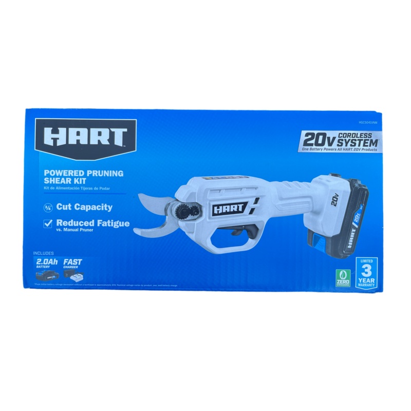 HART 20-Volt Pruning Shears with (1) 2.0 Ah Lithium-Ion Battery and Charger