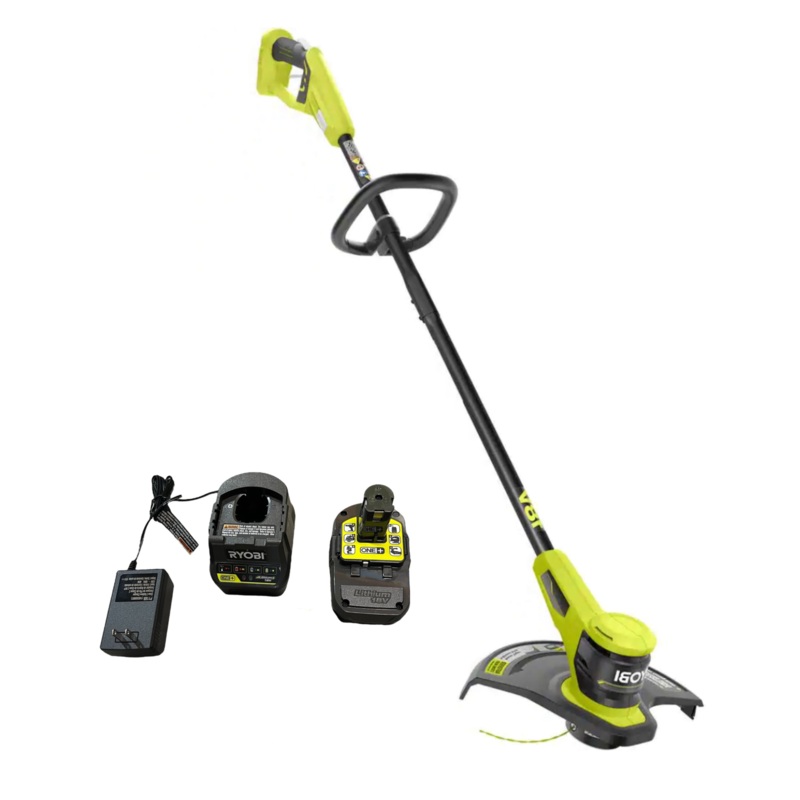 ONE+ 18-Volt 13 in. Cordless String Trimmer/Edger with Battery and Charger - Factory Reconditioned