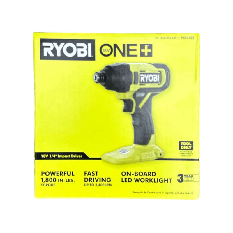 ONE+ 18-Volt Cordless 1/4 in. Impact Driver (Tool Only)