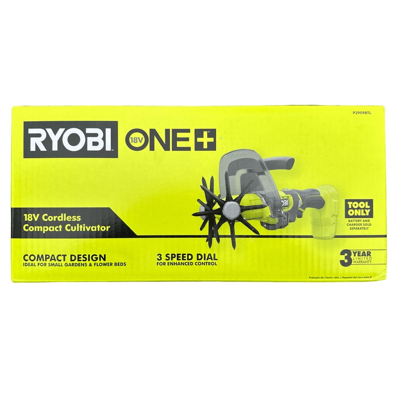 ONE+ 18-Volt Cordless Compact Battery Cultivator (Tool Only)