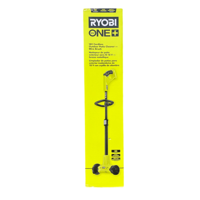 ONE+ 18-Volt Patio Cleaner with Wire Brush Edger (Tool Only)