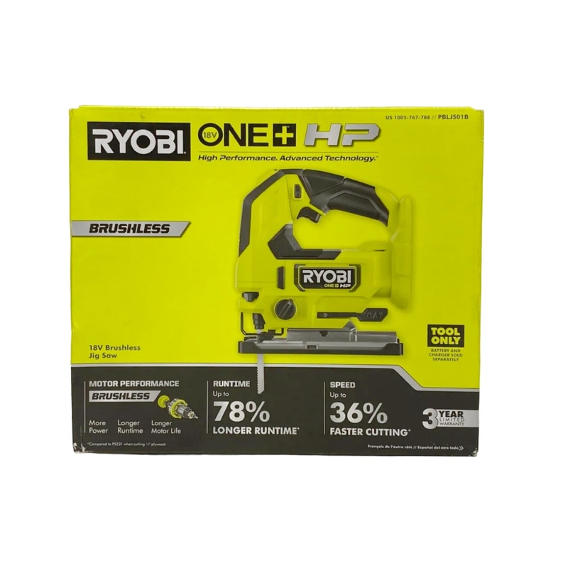 ONE+ HP 18-Volt Brushless Cordless Jig Saw (Tool Only)