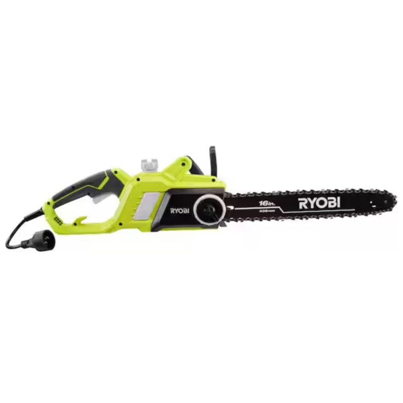 RYOBI 16 in. 13 Amp Electric Chainsaw - Factory Reconditioned