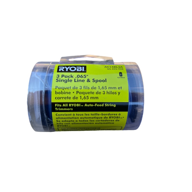 RYOBI ONE+ 0.065 Spool (3-Pack)