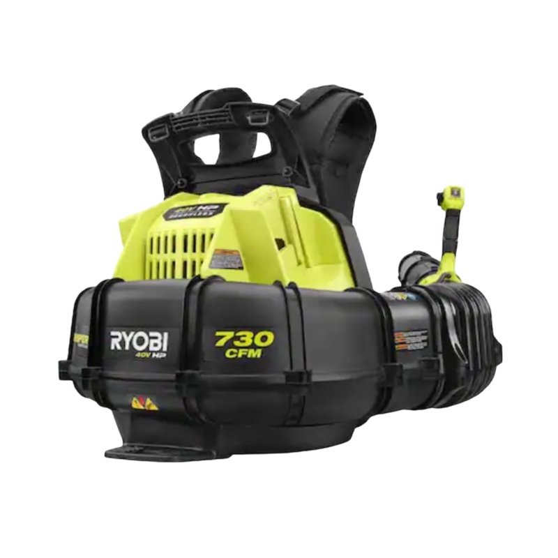 40V HP Brushless Whisper Series 165 MPH 730 CFM Cordless Backpack Blower - Factory Reconditioned